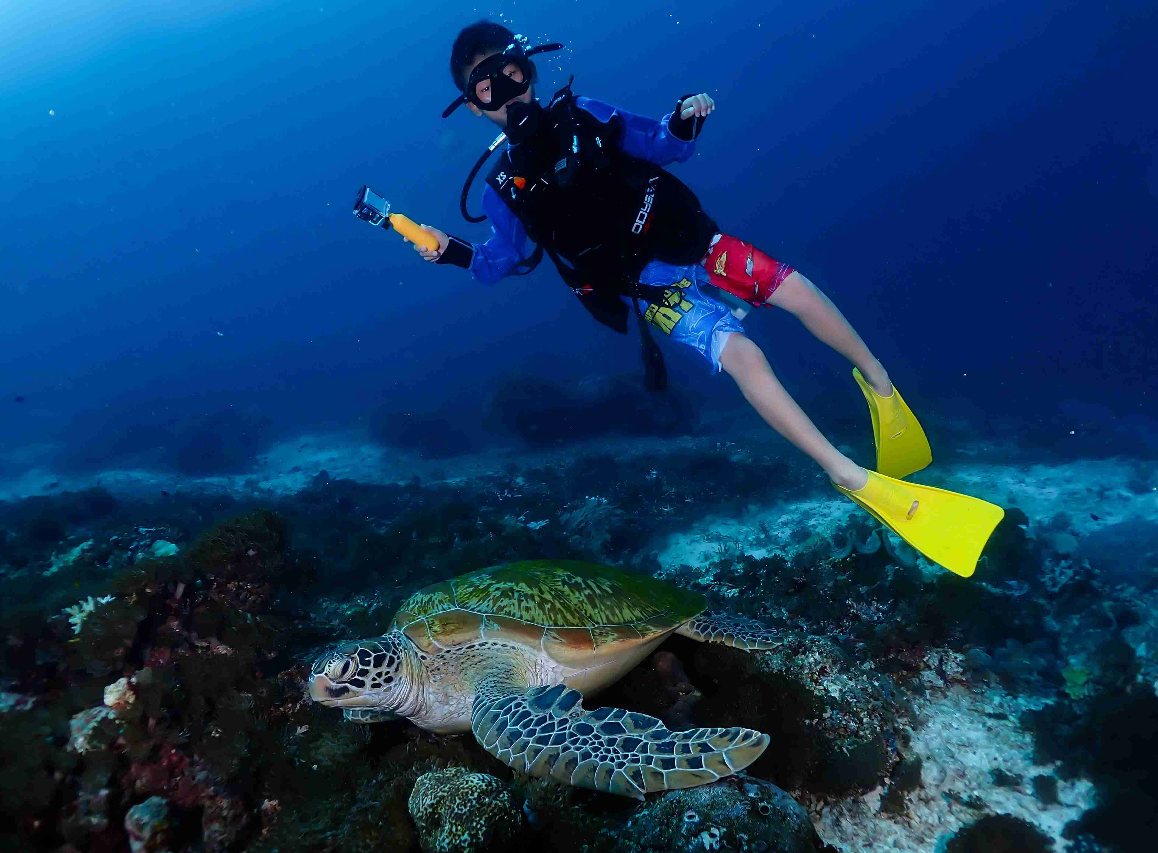 Scuba Diver in Raja Ampat